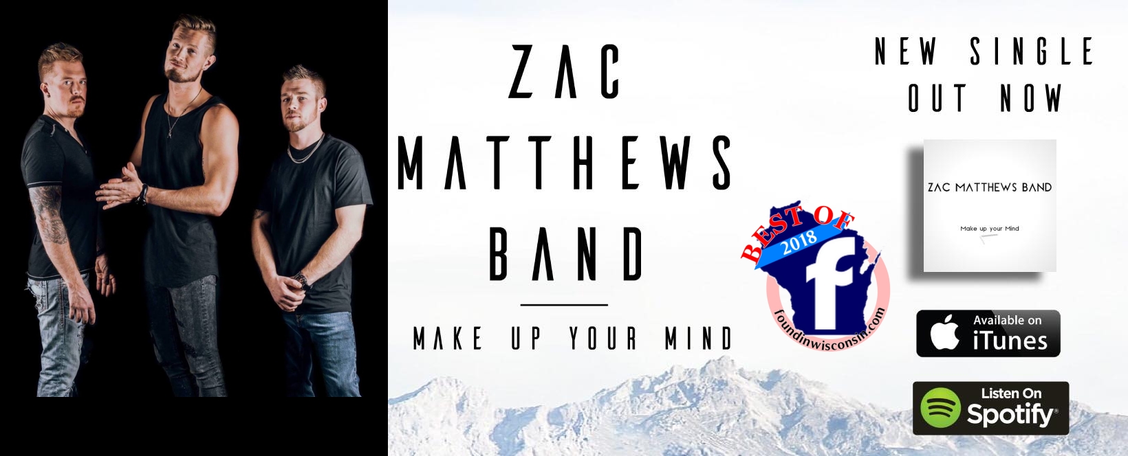 Zac Matthews Band – Voted Best Country Band in Wisconsin 2018