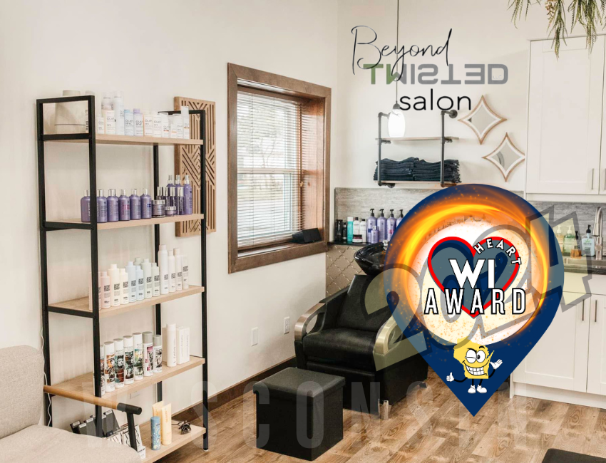 Beyond Twisted Salon Wins WI Heart Award for ‘Best Salon in Wausau 2024’