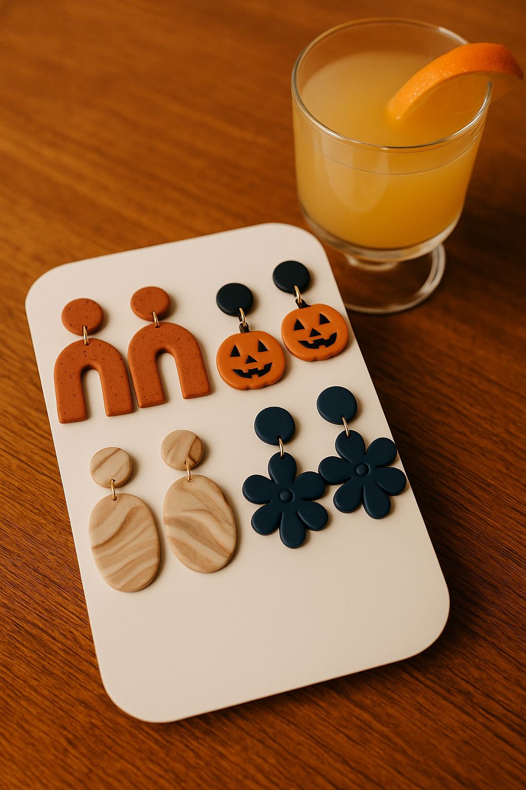 Cocktails & Clay: Earring Craft Class