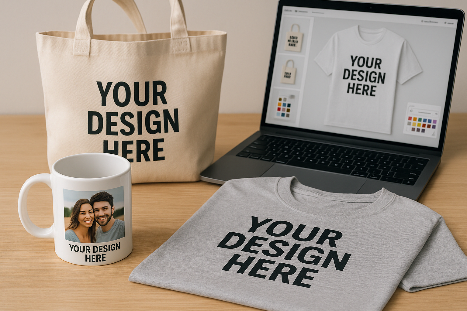 Custom Gifts - Design It Before You Buy It at Goofbag.com